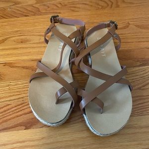 Leather Strap Sandals